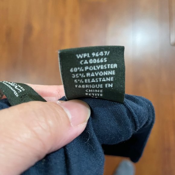 Eddie Bauer Empress Semi Pleated Fit and Flare Dress Blue Size M Petite - Picture 11 of 12